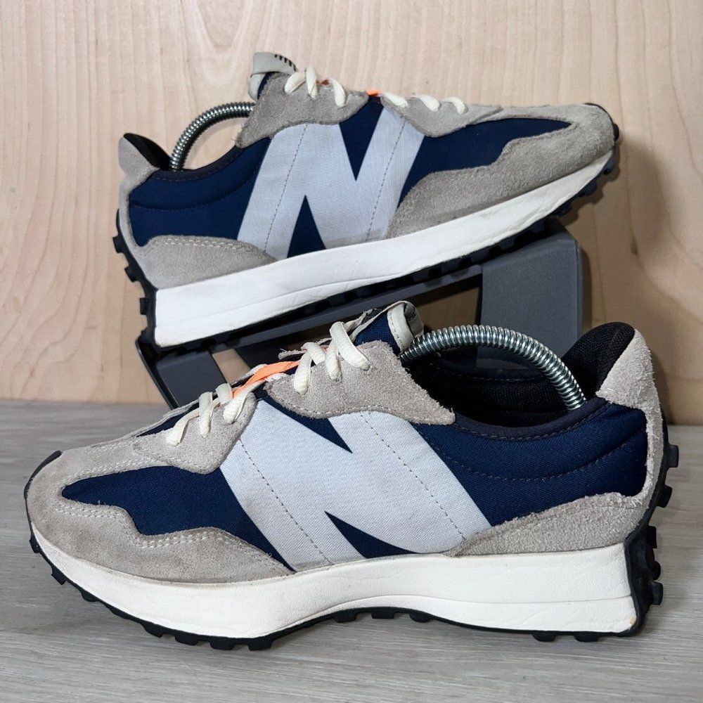 New Balance 327 Outerspace Beige/Blue MS327IA Men's 8